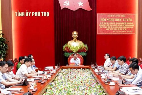 Hội nghị sơ kết công tác 6 tháng đầu năm 2025 ngành Nội chính Đảng
