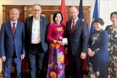 Phó Chủ tịch Quốc hội Nguyễn Thị Thanh hội đàm với Phó Chủ tịch Thượng viện Pháp