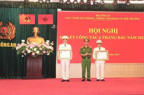 Cảnh sát môi trường phát hiện, xử lý trên 10.000 vụ vi phạm pháp luật về môi trường trong 6 tháng đầu năm