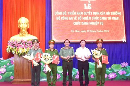 Công an tỉnh cực Nam Tổ quốc quyết tâm hoàn thành xuất sắc nhiệm vụ trong kỷ nguyên mới