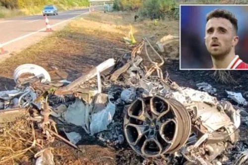 Diogo Jota không lái xe quá tốc độ