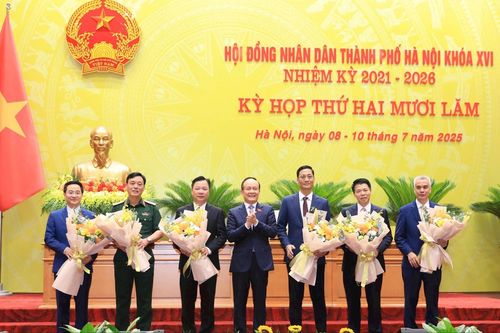 Bầu bổ sung bốn Ủy viên UBND TP. Hà Nội nhiệm kỳ 2021-2026