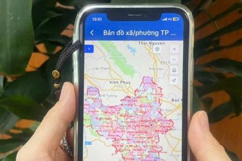 Hà Nội ra mắt bản đồ số 126 xã, phường mới trên nền tảng iHanoi