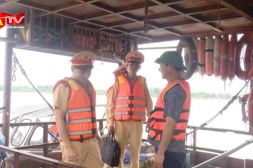 Đảm bảo an toàn giao thông đường thủy mùa mưa bão