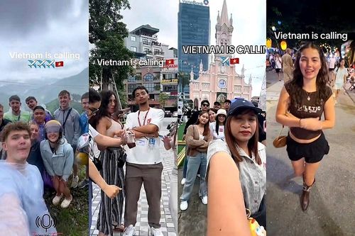 Trào lưu 'Vietnam is calling' trở thành hiện tượng trên Tiktok