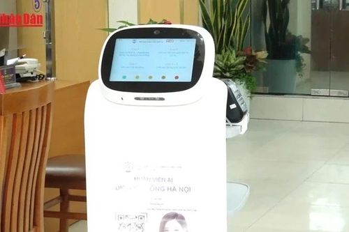 Hà Nội: Phường đầu tiên đưa robot AI vào phục vụ hành chính công