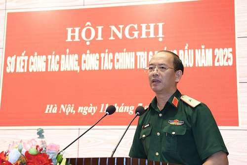 Tổng cục Công nghiệp Quốc phòng sơ kết công tác Đảng, công tác chính trị 6 tháng đầu năm 2025