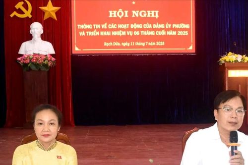Người dân phường Rạch Dừa, TPHCM tin tưởng vào hoạt động của mô hình chính quyền mới