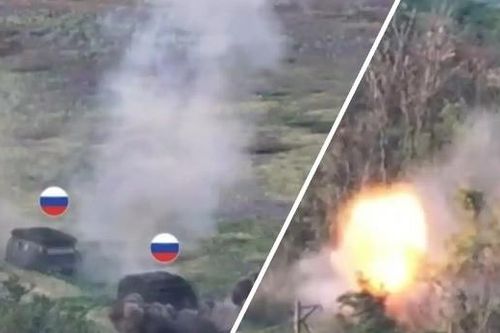 Ukraine tung video chặn đứng cuộc tiến công bằng xe tăng của Nga ở Toretsk