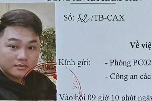 Công an phát thông báo tìm nam thanh niên cao 1,52m mất tích bí ẩn