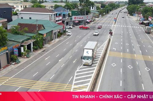 Sẽ xóa bỏ toàn bộ vạch xương cá trên quốc lộ 1 qua Hà Tĩnh