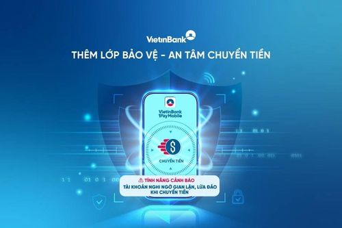VietinBank ra mắt tính năng mới, bảo vệ tài khoản với cảnh báo gian lận tức thời