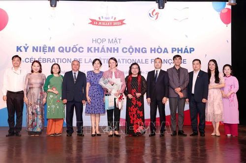 Họp mặt kỷ niệm Quốc khánh Pháp tại Thành phố Hồ Chí Minh