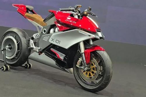Xe máy điện đầu tiên thừa hưởng công nghệ xe đua F1