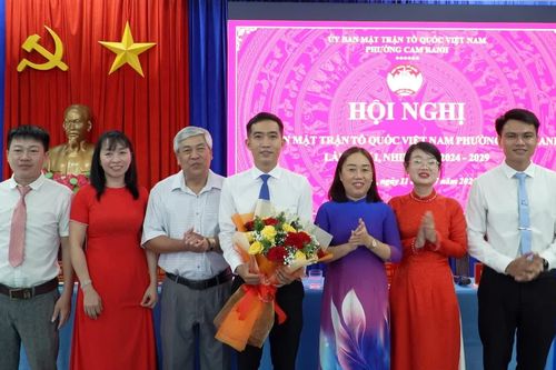 Hội nghị UBMTTQ Việt Nam phường Cam Ranh lần thứ I, nhiệm kỳ 2024 - 2029