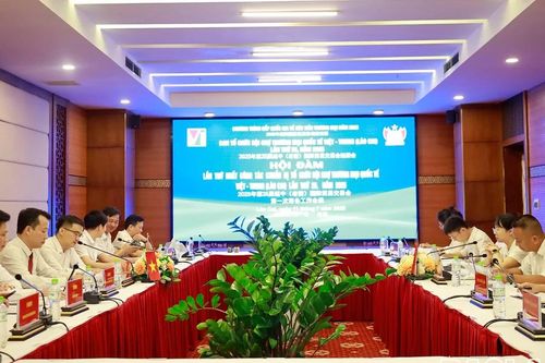 Thống nhất kế hoạch tổ chức Hội chợ Thương mại quốc tế Việt – Trung (Lào Cai) lần thứ 25, năm 2025