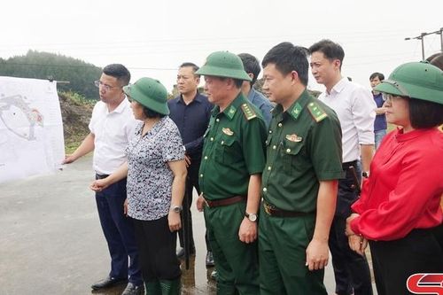 Đẩy nhanh tiến độ xây dựng cửa khẩu chính Lóng Sập thành cửa khẩu Quốc tế