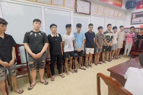 Huế: Ngăn chặn kịp thời 36 đối tượng vác hung khí chuẩn bị đánh nhau