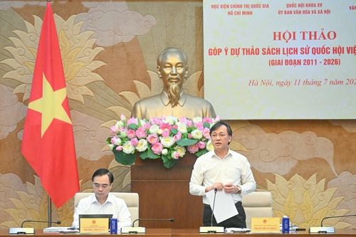 Hội thảo góp ý dự thảo sách Lịch sử Quốc hội Việt Nam giai đoạn 2011 - 2026