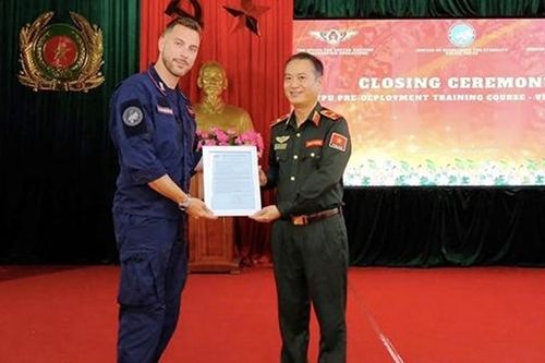 Tăng cường huấn luyện thực chiến cho cảnh sát gìn giữ hòa bình Việt Nam