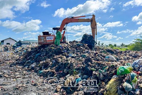 Cà Mau kích hoạt phương án dự phòng xử lý rác thải