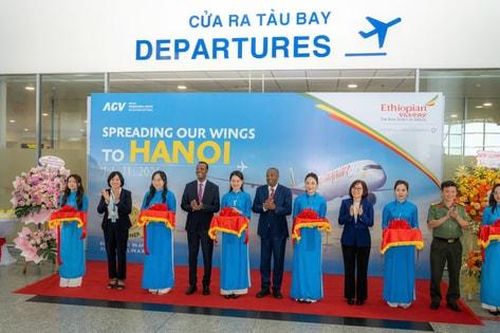 Cảng hàng không quốc tế Nội Bài đón chuyến bay kết nối Việt Nam và châu Phi