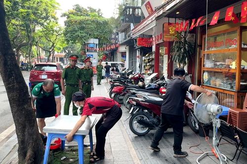 Phường Văn Miếu – Quốc Tử Giám ra quân lập lại trật tự đô thị, hướng tới diện mạo văn minh, hiện đại