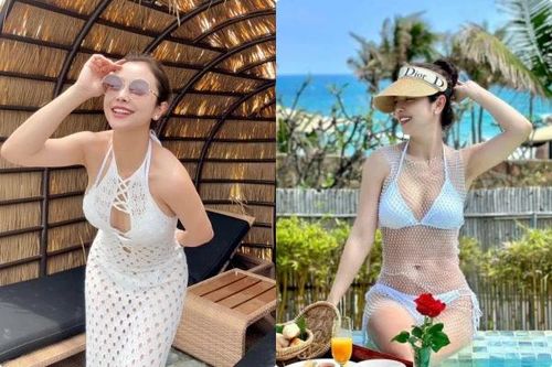 Jennifer Phạm mặc váy lưới 'có như không' vẫn đẹp ngút trời