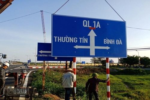 Trước 15/7, phải cập nhật biển báo giao thông tại tỉnh, thành mới sáp nhập
