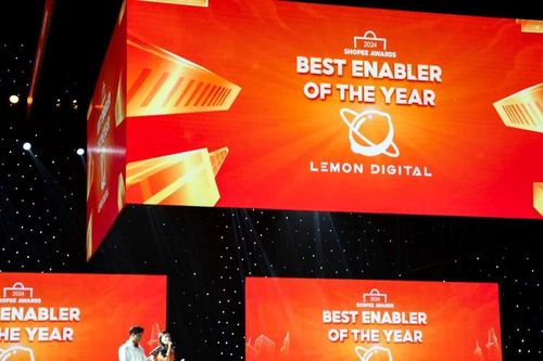 Lemon Digital được Shopee vinh danh 'Best Enabler Of The Year' năm 2025