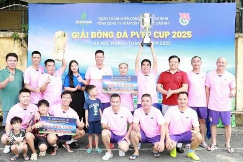 Sôi nổi Giải bóng đá PVEP Cup 2025: Phát huy tinh thần thể thao, gắn kết người lao động