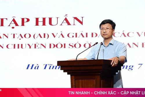 Ứng dụng AI trong hoạt động các cơ quan Đảng ở Hà Tĩnh