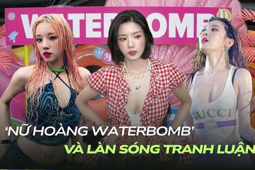 Làn sóng tranh luận về 'nữ hoàng Waterbomb'