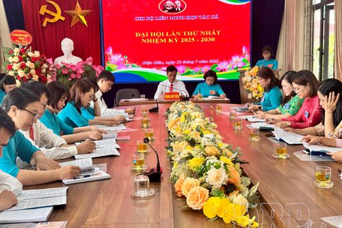 Đại hội Chi bộ Liên minh HTX tỉnh lần thứ nhất, nhiệm kỳ 2025 - 2030