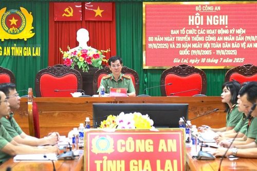 Tổ chức các hoạt động hướng đến kỷ niệm 80 năm ngày truyền thống Công an nhân dân