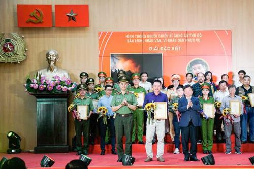 Lan tỏa những hình ảnh chân thực, sinh động về lực lượng Công an Thủ đô
