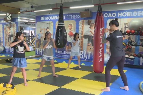 Boxing nhí đồng hành cùng hành trình tự tin của bé