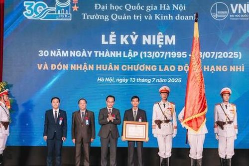 Trường Quản trị và Kinh doanh (HSB) kỷ niệm 30 năm thành lập, đón nhận Huân chương Lao động hạng Nhì