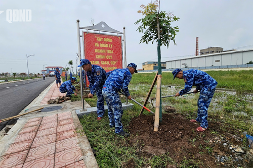 Hải đoàn 11 hưởng ứng Chiến dịch Thanh niên tình nguyện hè năm 2025
