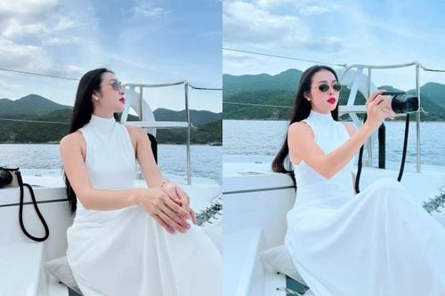 Diệp Bảo Ngọc hóa 'nàng tiên cá' xinh đẹp trên du thuyền