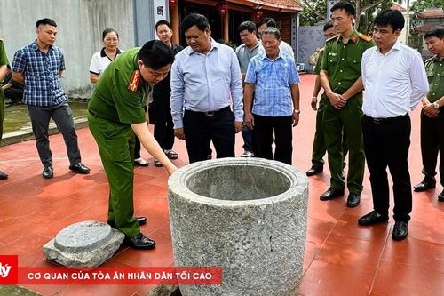 Bắt nhóm đối tượng trộm cắp cổ vật gần 300 năm tuổi
