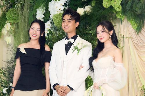 Chi Pu, Quốc Trường nổi bật cùng dàn sao dự đám cưới của Đạt G - Cindy Lư