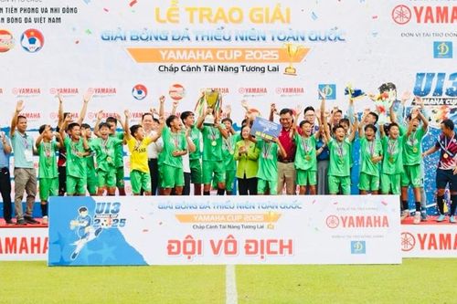 Nam Định lần đầu vô địch U13 Quốc gia