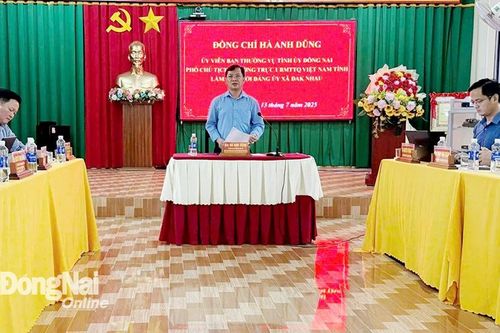 Xã Đak Nhau ổn định tổ chức sau sáp nhập, tập trung công tác tổ chức đại hội Đảng