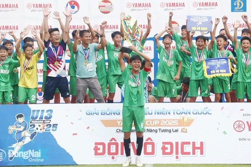 U.13 Nam Định vô địch sau loạt đấu luân lưu 'cân não' trước Sông Lam Nghệ An