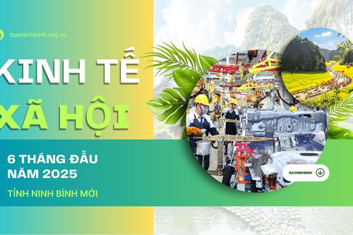 Kinh tế-xã hội 6 tháng đầu năm 2025 tỉnh Ninh Bình mới: Nhiều điểm sáng