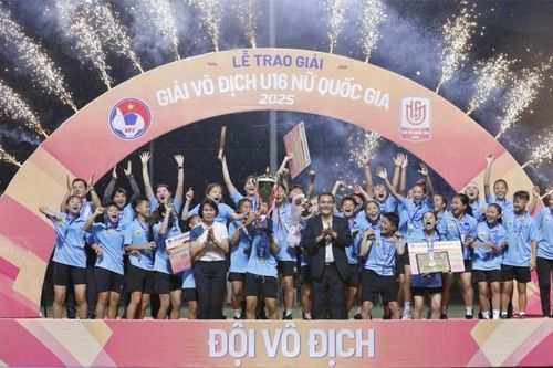 Hà Nội bảo vệ thành công chức vô địch U16 nữ quốc gia