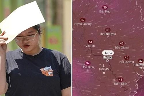 Miền Bắc tăng nhiệt đều trong tuần, dự báo Hà Nội sẽ có ngày nóng 43 độ C