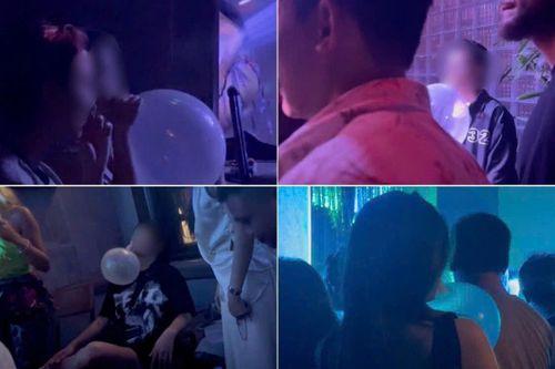 Công an phường Tây Hồ xử lý quán bar có khách sử dụng 'bóng cười'