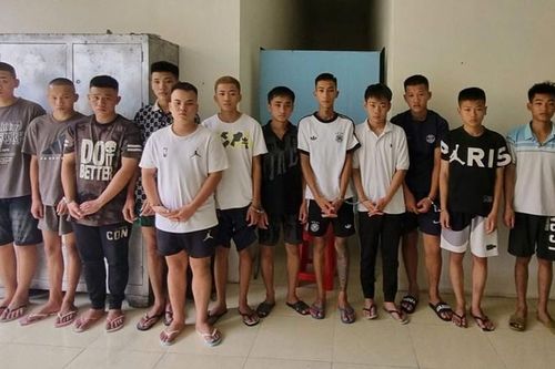 14 đối tượng vác hung khí chém người, bị tạm giữ khẩn cấp